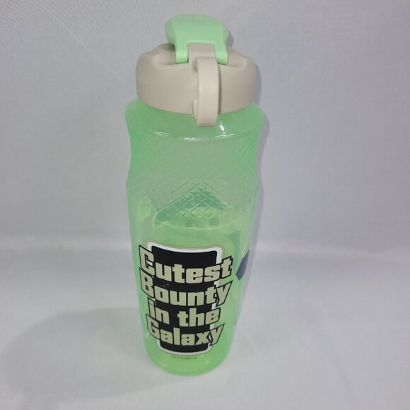 Star Wars Mandalorian Grogu Baby Yoda 10" Plastic Water Bottle - Picture 2 of 2